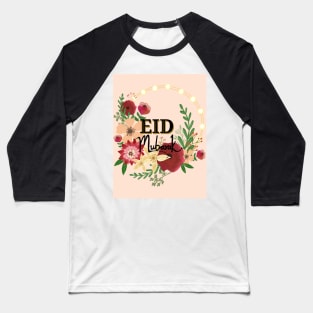 Eid Mubarak Greetings Baseball T-Shirt